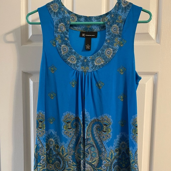 INC International Concepts Tops - Beautiful top, looks great under a jacket or on its own. 100% nylon size Medium